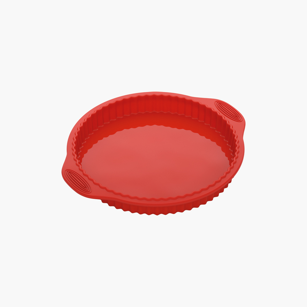 Runde Pizzaform/Kuchenform aus Silikon Míla 32x28x3,3 cm